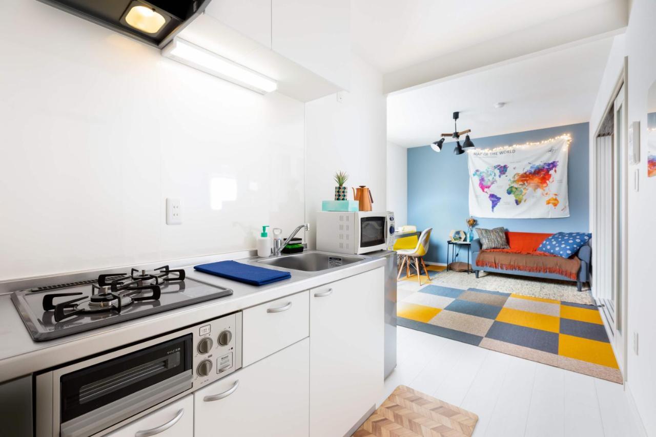 Osaka Sayuri Guesthouse - S&S Abeno 101 المظهر الخارجي الصورة